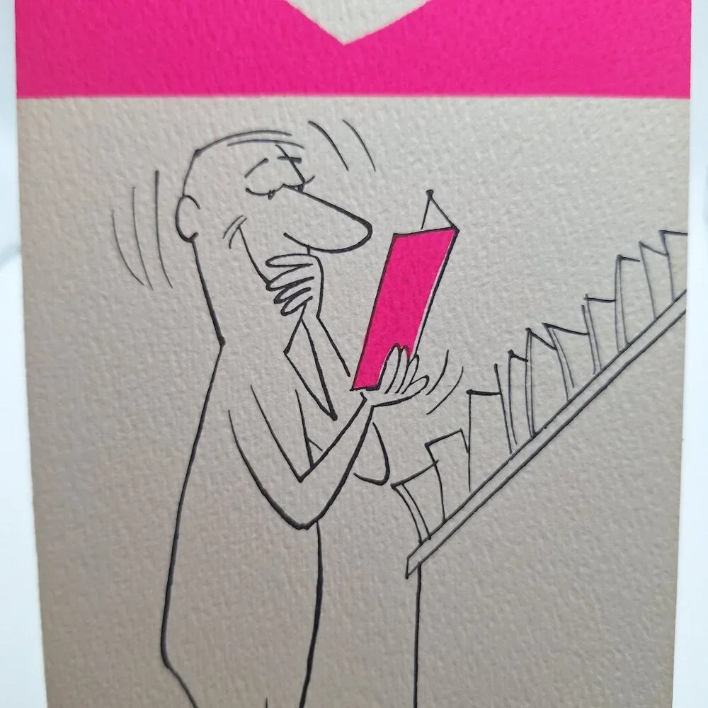 Hallmark Vintage Funny Valentine Card‎ Humor Message Contemporary Design
